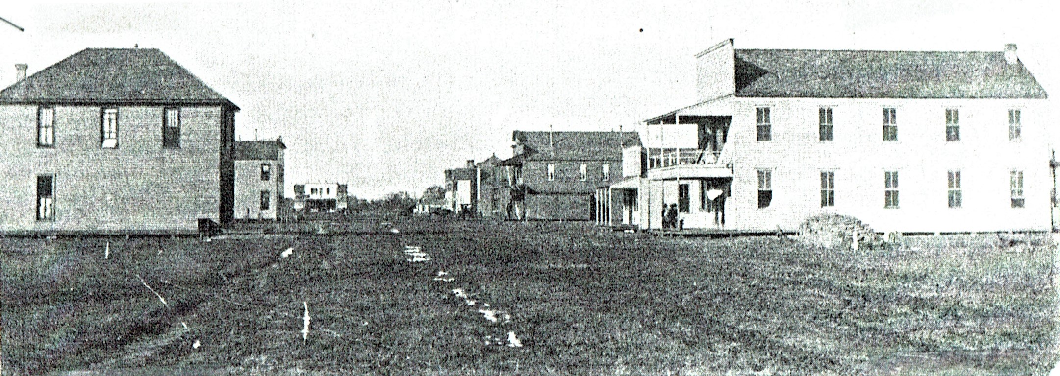 1890s Main Street, La Porte, Tx (Looking East)