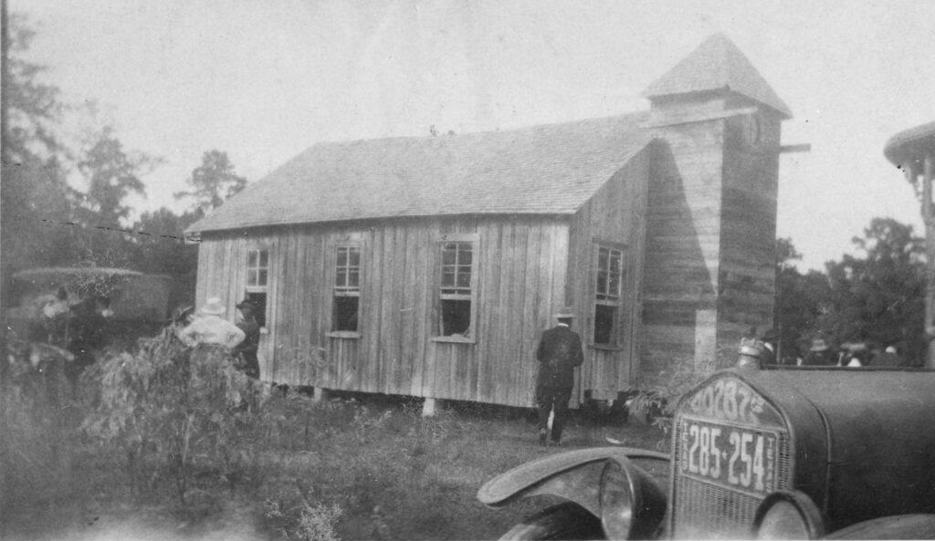 Former Methodist Episcopal Church became the new Colored School 1909