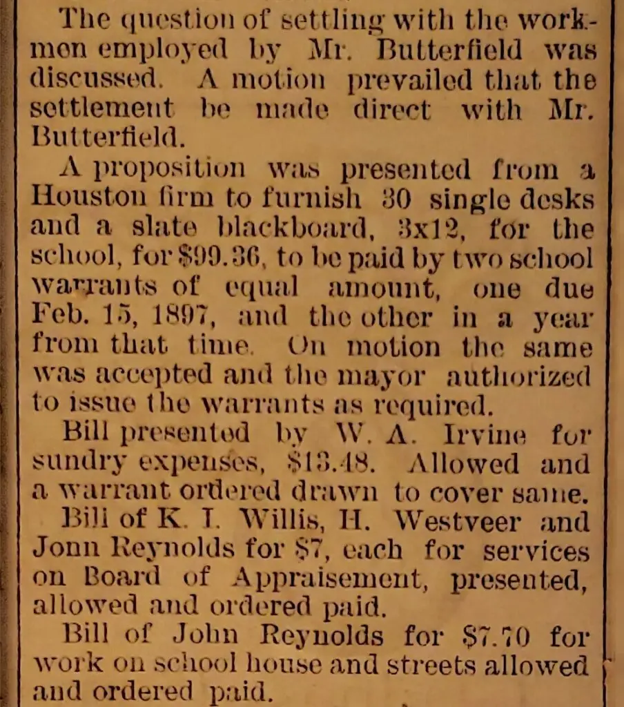 The La Porte Chronicle, August 31, 1896